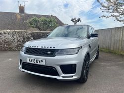 Silver Used 2018 Land Rover Range Rover Sport HSE SUV | £30,000 (Expensive)