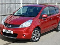 Red Used 2011 Nissan Note N-TEC MPV | £4,449 (Fair price)
