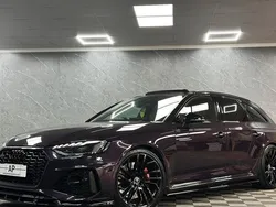 Purple Used 2021 Audi RS4 Black Edition Estate | £53,990