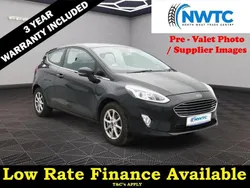 Black Used 2018 Ford Fiesta Zetec Hatchback | £8,095 (Fair price)