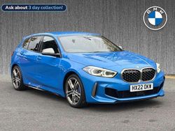 Blue Used 2022 BMW M135 Comfort Edition Hatchback | £26,099 (Fair price)