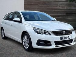 White Used 2018 Peugeot 308 Active Estate | £8,925 (Fair price)