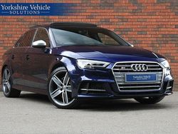 Blue Used 2017 Audi S3 Design Sedan | £18,489 (Expensive)