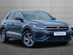 Blue Used 2025 VW T-Roc R-line SUV | £31,310 (Expensive)