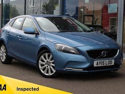Blue Used 2015 Volvo V40 SE Lux Estate | £10,375 (Fair price)