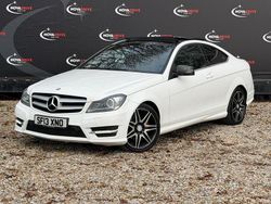 White Used 2013 Mercedes C220 AMG Coupe | £4,795 (Fair price)