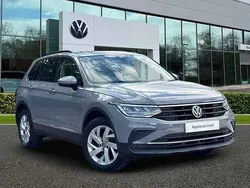 Moonstone grey Used 2021 VW Tiguan Life SUV | £18,591 (Super price)