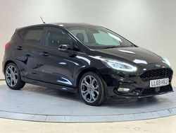 Black Used 2019 Ford Fiesta ST-Line X Hatchback | £9,425 (Fair price)