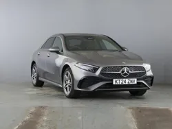 Grey Used 2024 Mercedes A250 AMG Line Premium Sedan | £27,595 (A bit pricey)