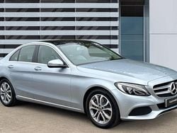 Silver Used 2017 Mercedes C220 Premium Sedan | £14,938 (Fair price)