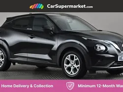 Black Used 2022 Nissan Juke N-Connecta SUV | £12,497 (Fair price)
