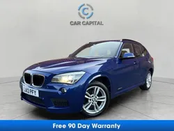 Blue Used 2013 BMW X1 xLine SUV | £9,450 (Fair price)