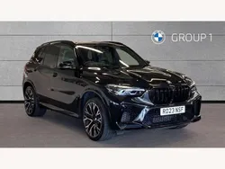 Black sapphire metallic paint Used 2023 BMW X5 M Competition Edition SUV | £72,450 (Good price)