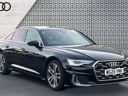 Black New 2025 Audi A6 S-Line Sedan | £32,667