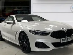 Mineral white Used 2019 BMW 840 Comfort Edition Coupe | £30,950 (Fair price)