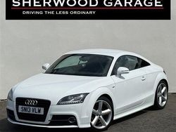 White Used 2013 Audi TT S-Line Coupe | £7,990 (Expensive)