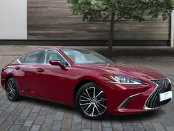 Red Used 2022 Lexus ES300H Sedan | £31,951 (Expensive)