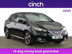 Black Used 2022 Nissan Leaf N-Connecta Hatchback | £9,999 (Good price)