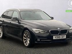 Black Used 2018 BMW 318 Sport Line Estate | £14,199 (Good price)