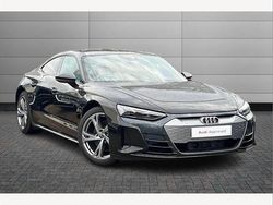Black Used 2022 Audi e-tron GT quattro Comfort Sedan | £42,470 (Fair price)