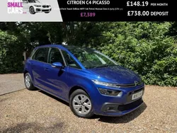 Blue Used 2017 Citroën C4 Picasso PureTech MPV | £7,389 (Fair price)