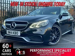 Black Used 2014 Mercedes E63 AMG AMG Sedan | £19,000