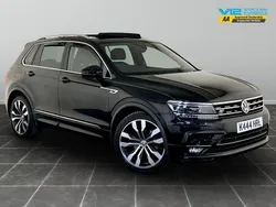 Black Used 2017 VW Tiguan R-line SUV | £16,995 (Fair price)