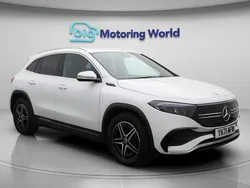 White Used 2021 Mercedes EQA350 AMG line SUV | £19,600 (Fair price)