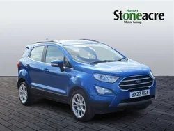 Blue Used 2022 Ford Ecosport Titanium SUV | £10,490 (Fair price)