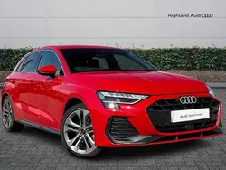 Red New 2025 Audi A3 S-Line Hatchback | £30,485 (Fair price)