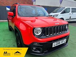Orange Used 2016 Jeep Renegade Longitude SUV | £6,895 (Fair price)