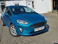 Blue Used 2018 Ford Fiesta Zetec Hatchback | £7,939 (Fair price)
