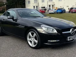 Black Used 2013 Mercedes SLK250 Cabriolet | £6,495 (Fair price)