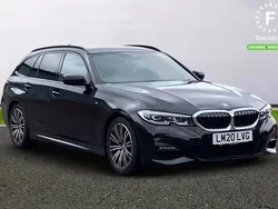 Black Used 2020 BMW 320 M Sport Estate | £23,499 (Fair price)
