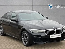 Black Used 2021 BMW 530e M Sport Sedan | £24,150 (Good price)