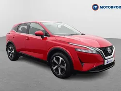 Red Used 2021 Nissan Qashqai N-Connecta SUV | £17,099 (Fair price)