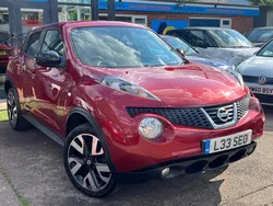 Red Used 2013 Nissan Juke N-TEC SUV | £4,980 (Fair price)