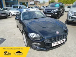 Black Used 2017 Fiat 124 Spider Lusso Cabriolet | £11,995 (Fair price)