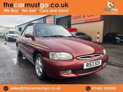 Red Used 1998 Ford Escort Cabriolet Convertible Cabriolet | £4,990