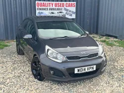Grey Used 2014 Kia Rio 3 Hatchback | £2,190 (Good price)