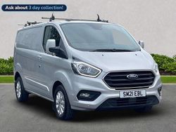 Silver Used 2021 Ford Transit Custom Limited Van | £15,725 (Fair price)