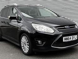 Black Used 2014 Ford Grand C-Max Titanium MPV | £3,495
