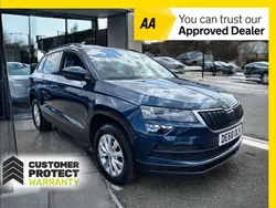 Blue Used 2018 Skoda Karoq SE SUV | £9,495 (Fair price)