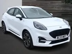 White Used 2023 Ford Puma Gen-E ST-Line SUV | £16,290