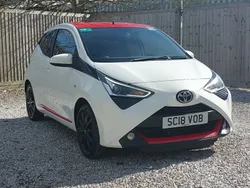 White Used 2018 Toyota Aygo x-press Hatchback | £8,498 (A bit pricey)