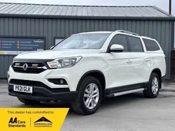 White Used 2021 Ssangyong Musso Pickup | £13,950 (Fair price)