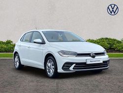 White Used 2021 VW Polo Style Hatchback | £15,250 (Fair price)