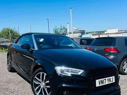 Black Used 2017 Audi A3 Cabriolet Sport Cabriolet | £8,490