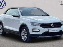 White Used 2021 VW T-Roc Cabriolet Design Cabriolet | £19,553 (A bit pricey)