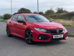 Red Used 2018 Honda Civic SR Hatchback | £9,000 (Fair price)